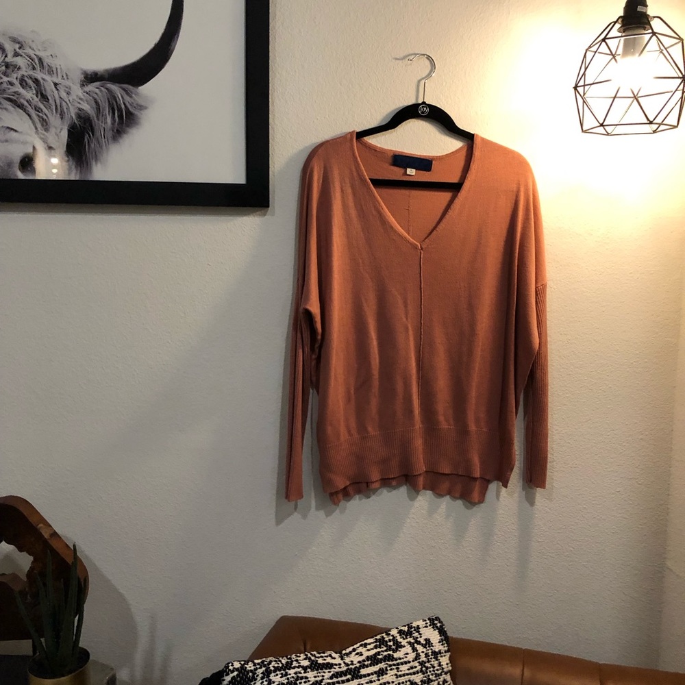 Long Sleeve Pink Sweater